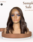 12" Straight Chocolate Brown HD Lace Closure Wig