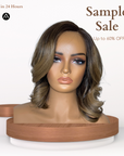 10" Straight Pecan Warm Brown (No. 11) HD Lace Closure Wig