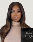 Kinky Straight HD Lace Wigs