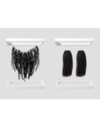 Afro Kinky Curly Bundle Set with 13x6 Frontal