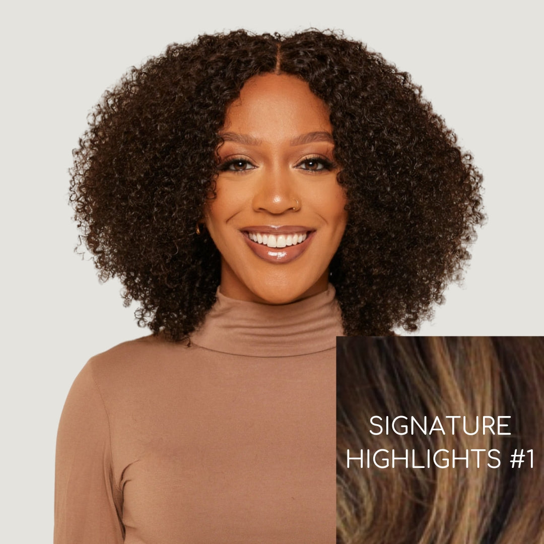 Kinky Curly HD Lace Wigs (Semi-Custom)