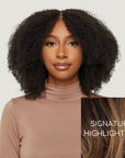 Afro Kinky Curly HD Lace Wigs (Semi-Custom)