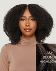 Natural Black Afro Kinky Curly HD Lace Wigs