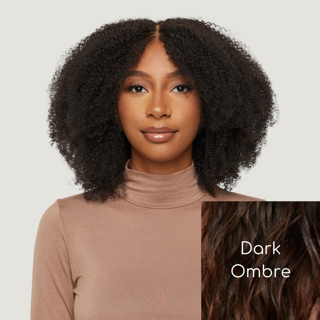 Afro Kinky Curly HD Lace Wigs (Semi-Custom)