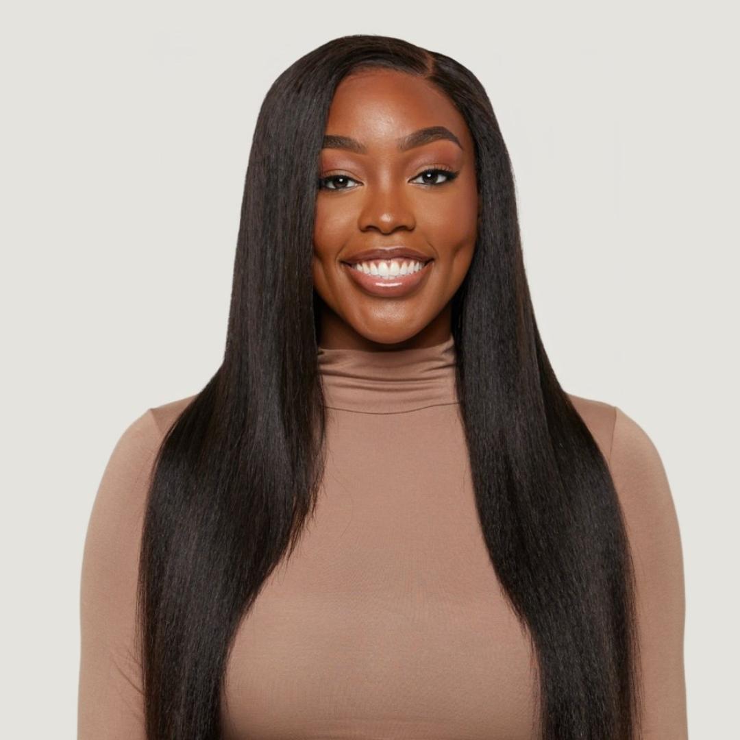 Kinky Straight HD Lace Wigs (Semi-Custom)