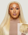 Very Straight Blonde HD Lace Wigs (Semi-Custom)