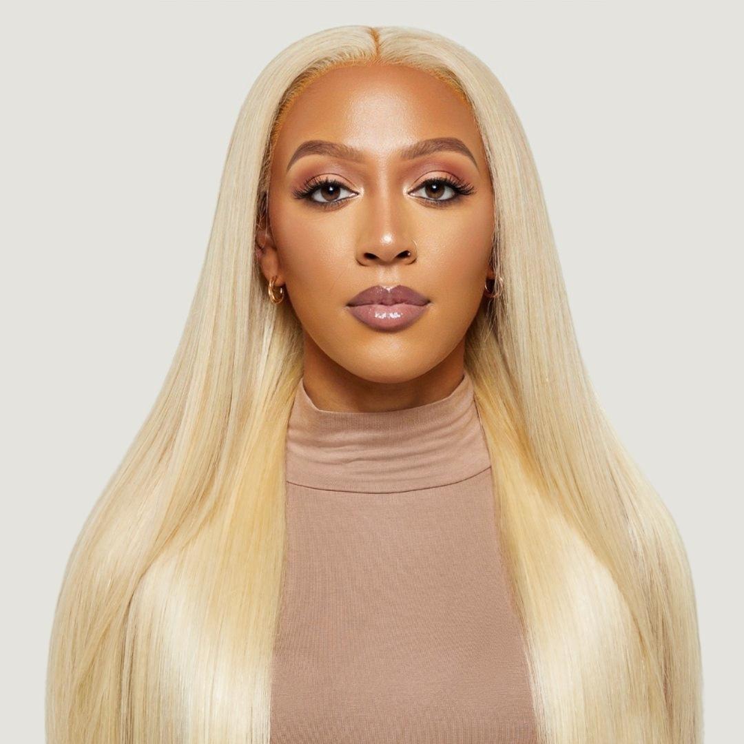 Very Straight Blonde HD Lace Wigs (Semi-Custom)