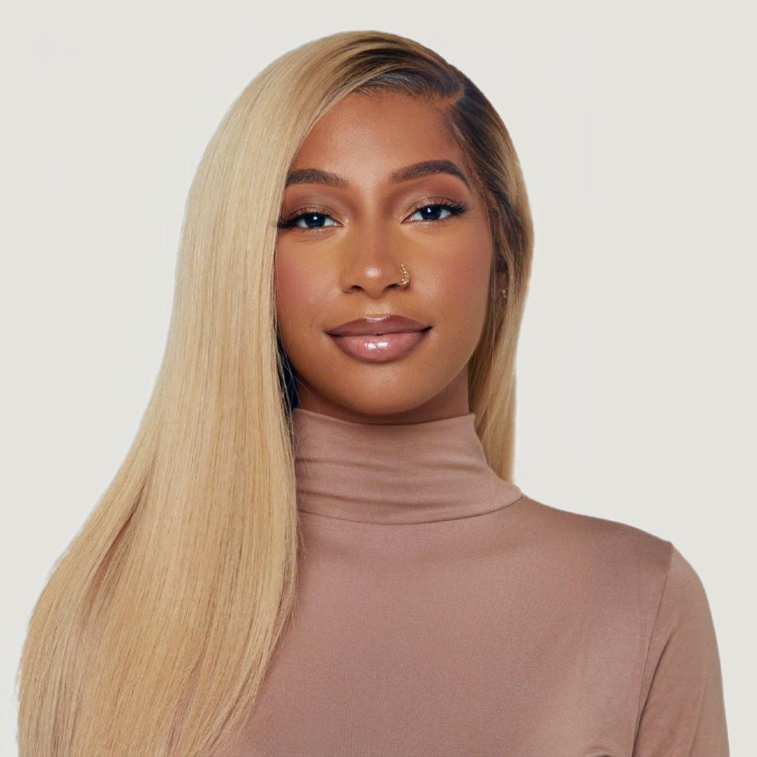 Very Straight Blonde HD Lace Wigs (Semi-Custom)