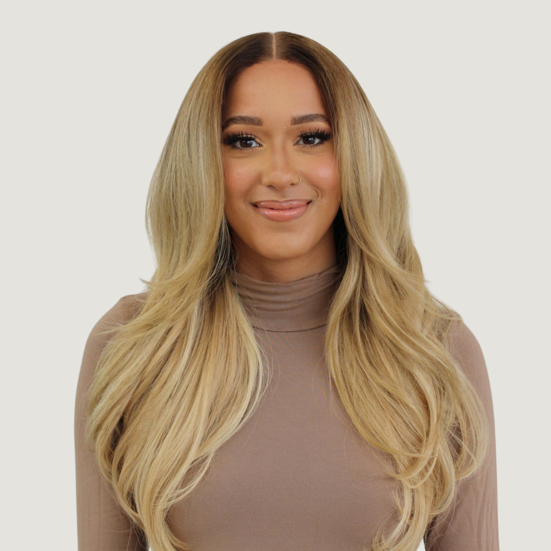 Very Straight Blonde HD Lace Wigs (Semi-Custom)